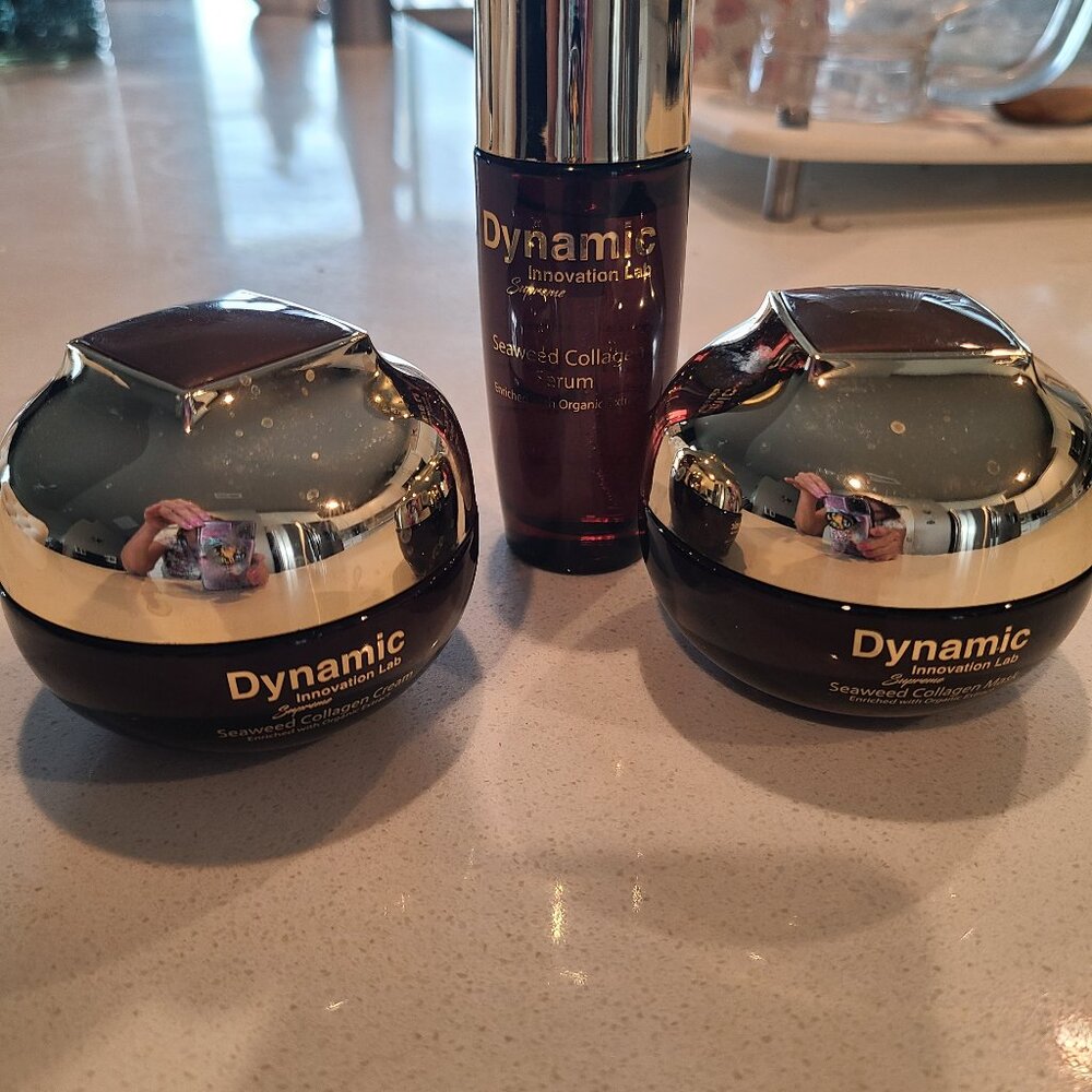 Dynamic Innovation Lab Seaweed Collagen 3 pc Set  NEW